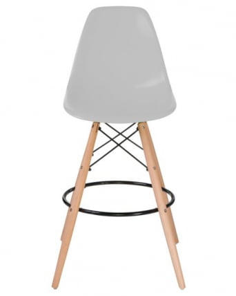 Стул барный ДОБРИН ДСВ БАР (ножки светлый бук, цвет сиденья светло-серый (ГР-01)) 2 шт / DOBRIN DSW BAR (GR-01))_6