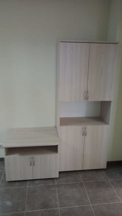 Тумба под оргтехнику Glassy 3.16.10 Туя_3