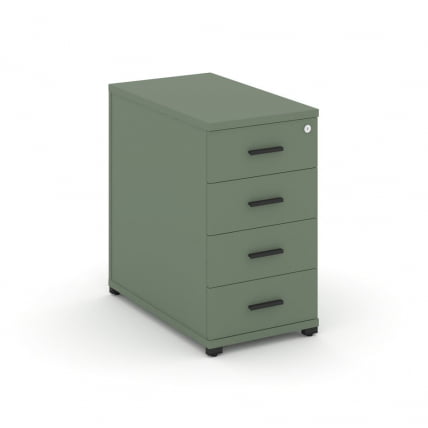 Тумба приставная с 4-мя ящиками CONCEPT CN.TGO-002 B/W Кобо Черный_0