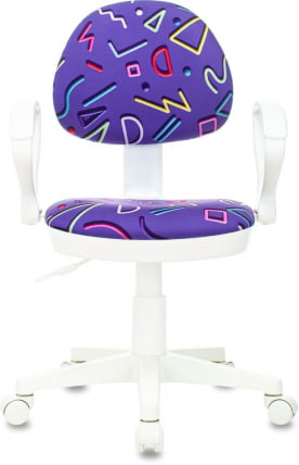 Кресло детское Бюрократ KD-3/WH/ARM/STICK-VI_1