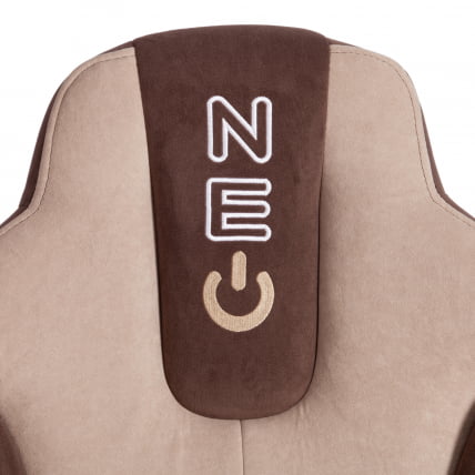 Кресло NEO 2 (22) флок Коричневый/бежевый 6/7_7