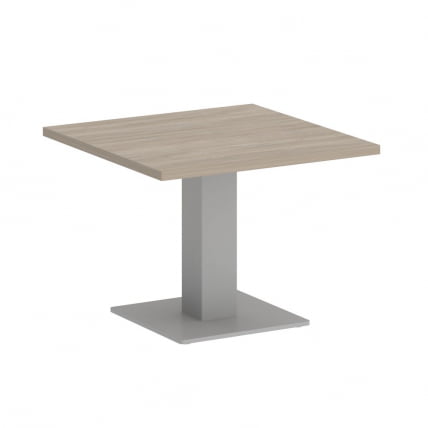 Стол журнальный квадратный HOME OFFICE VR.SP-5-60.2G Дуб Аттик/Серый металл_0