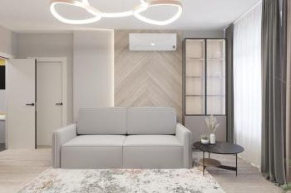 Диван прямой Сунне (Berhouse) Цвет фасада: Азур велюр; Тип: Прямой; Материал фасада: Металл/Велюр_3