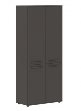 Шкаф с глухими средними и малыми дверьми ЕДИС ЕХCС 85.3 Мокко Мокко Мокко / EDIS EHCS_0