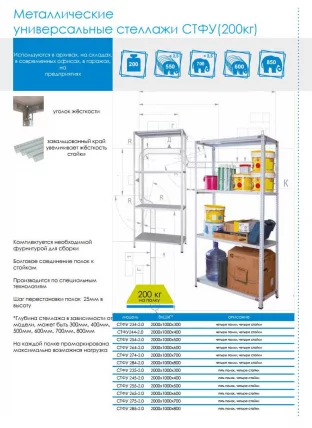 Стеллаж СТФУ 1055-2.5_1