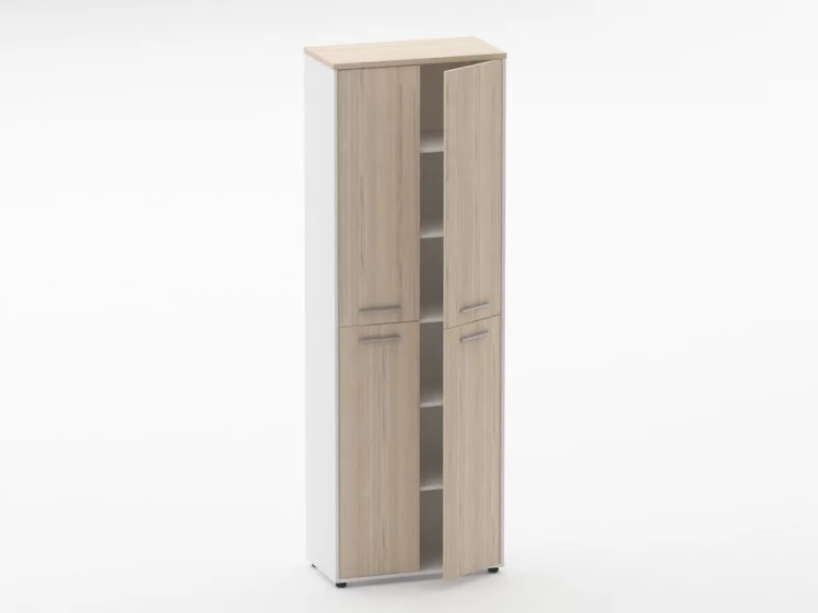 Шкаф 5 широкий закрытый Deka 10.23.161 Туя/Белый_1