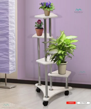 Подставка под цветы В-6 Орех_0