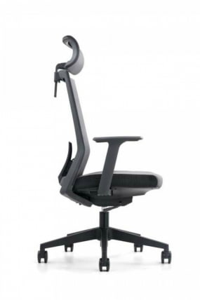 Кресло офисное ПАРТНЕР Серая сетка_2