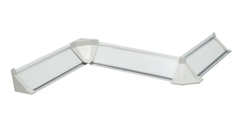 Плинтус кухонный пристенный ДО-007 Белый_0