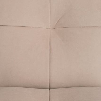 Стул обеденный Sweet флок , 46х55х88, бежевый/черный, 7_6