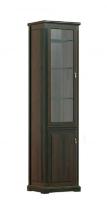 Шкаф для бумаг одностворчатый левый MINISTRY Композиция 2.1 Южный орех_0