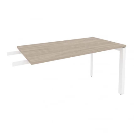 Брифинг-приставка на П-образном м/к ONIX O.MP-BR-13 Дуб Аттик/Белый_0