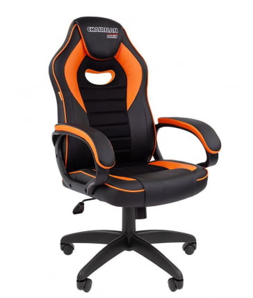 Кресло геймерское CHAIRMAN GAME 16 Черный Оранжевый_0