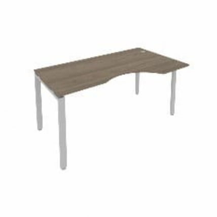 Стол письменный METAL SYSTEM Б.СА-1 Пр Вяз/Серый_0