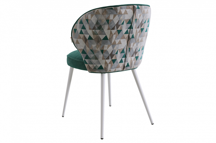 Стул Остин (зеленый (велюр)/белый)_1