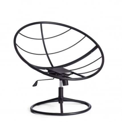 Кресло CLOUDE HOME рогожка/металл, 97х98х90-96см, серо-бежевый, 3M 16/2_1