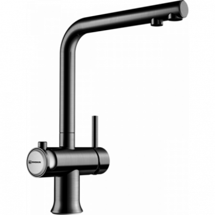 Смеситель Omoikiri Hotaru-In-Wh Латунь/Нерж. Сталь/Белый_0