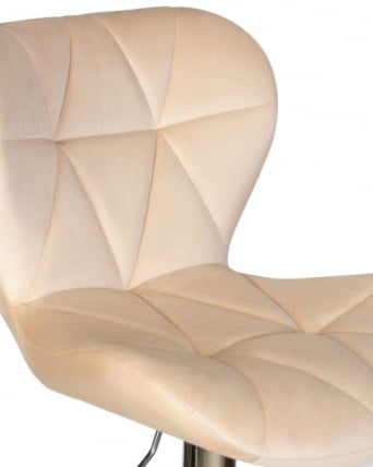 Стул барный ДОБРИН БАРНИ (бежевый велюр (МДЖ9-10)) 2 шт / DOBRIN BARNY (MJ9-10))_8