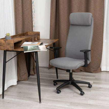 Кресло PRAGMATIC PLT ткань, серый, C27_8