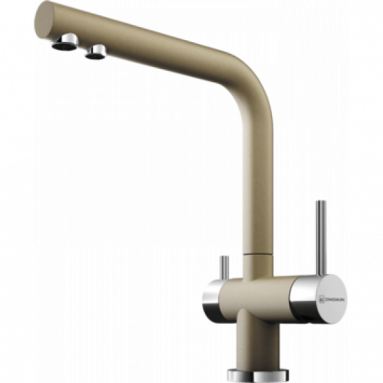 Смеситель Omoikiri Nagano-Ch Латунь/Гранит/Шампань_0