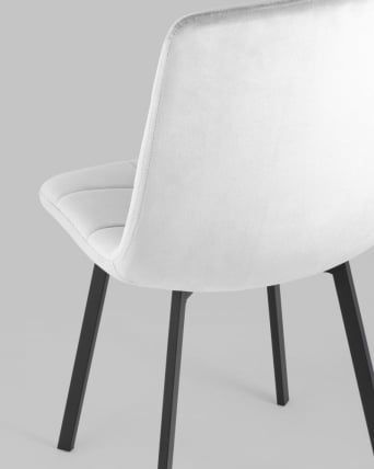 Стул Чиллй велюр Серебристый / Chilly_5