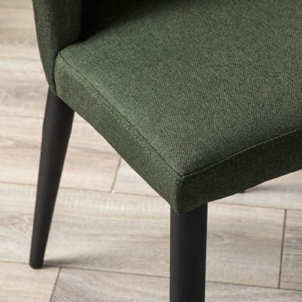 Стул Alen темно-зеленый/черный_6