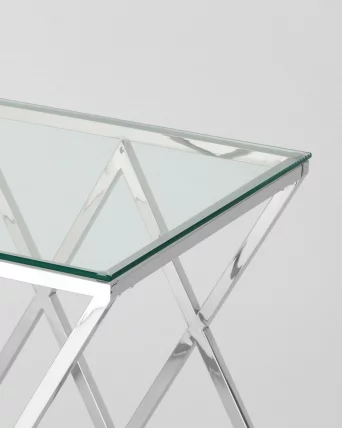 Журнальный стол ИНСИГНИЯ 55x55 Серебро_4