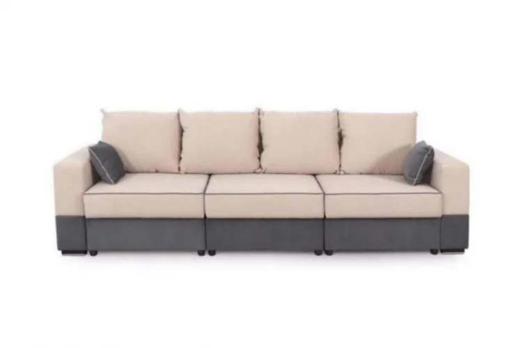 Диван-кровать Бостон 2400 Стандарт Бежево-темно-серый_1