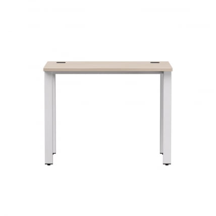 Стол прямой на металлокаркасе, опоры 45 гр Everprof EVO 254S001 Дуб Соната Белый_1