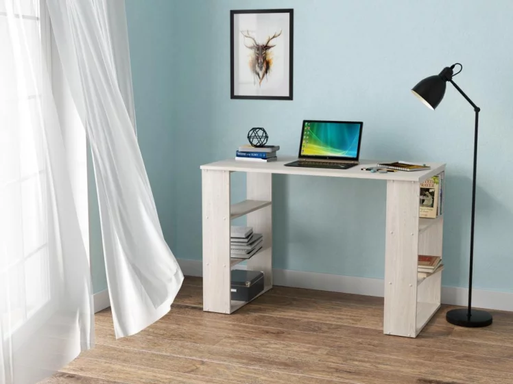 Стол компьютерный ПКС-2 Ясень анкор светлый_1