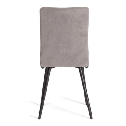 Стул обеденный La Rousse NEW, флок , серый/черный, 29, 45x55x93 см_13