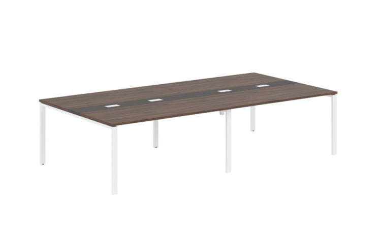 Переговорный стол EDIS EUCT 3116 Дуб Денвер темный Мокко Белый_0