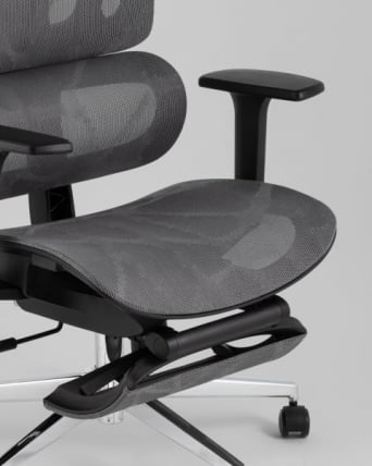 Кресло офисное ТопЧаирс Нимбус серый / TopChairs Nimbus_17