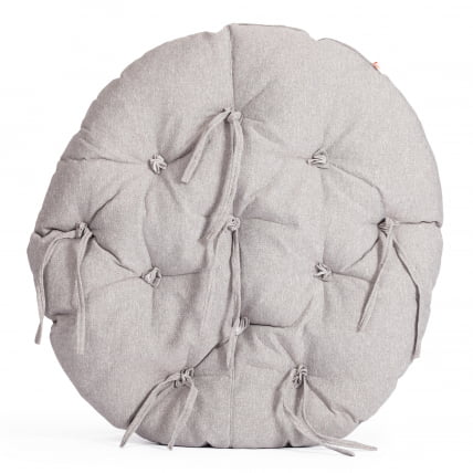 Кресло CLOUDE HOME рогожка/металл, 97х98х90-96см, серо-бежевый, 3M 16/2_7