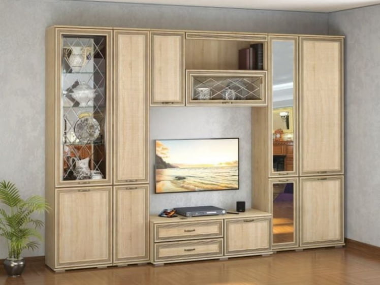 Гостиная №7 Ливорно Дуб Сонома_0