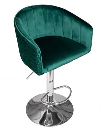Стул барный DOBRIN DARCY Зеленый велюр 1922-9_6