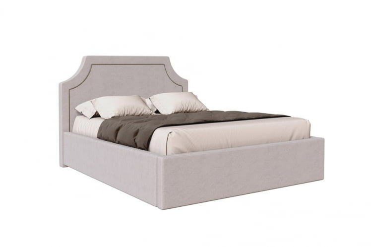 Кровать с подъемным механизмом Катрин 1600 ПМ Авокадо бежевый_0