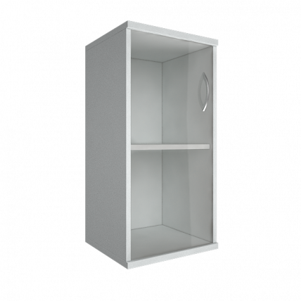 Шкаф низкий узкий левый Riva А.СУ-3.2 Л Белый_0