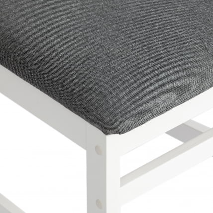 Стул SWEDEN Многослойная фанера, 41*40*99 см, white, ткань темно-серая (150) разобранный_6