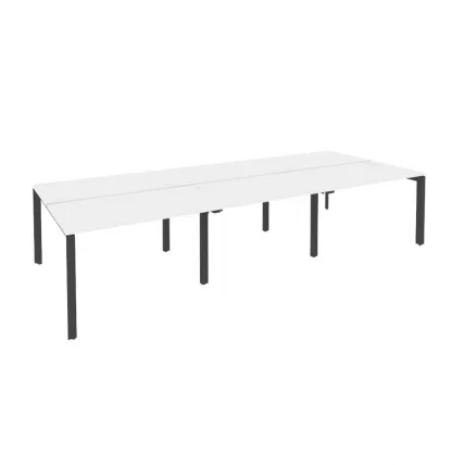 Рабочая станция на П-образном м/к ONIX O.MP-D.RS-6.2.7 Белый Бриллиант/Антрацит_0