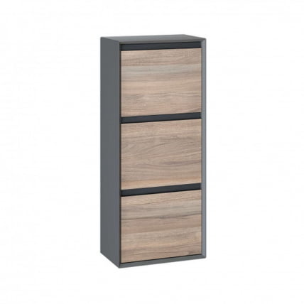 Обувница высокая Флекс ЛД 135.020.000 Оникс Серый Вяз дымчатый_0