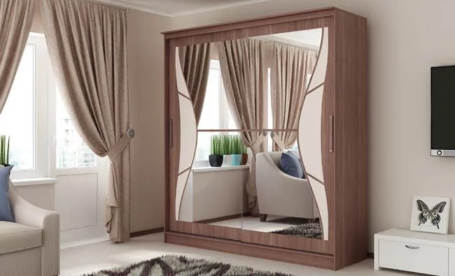 Шкаф-купе Верона 1800 Ясень шимо_0