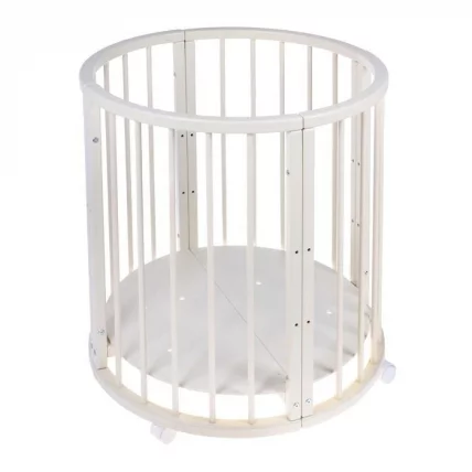 Кровать-трансформер 6-в-1 Merry Happy 01 Слоновая кость_1