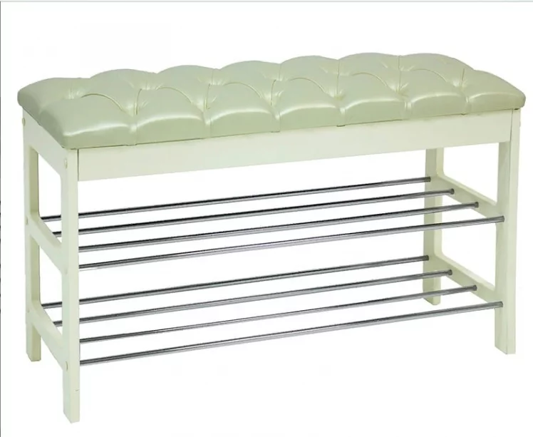 Банкетка Грейс Дуб шампань Белый_1