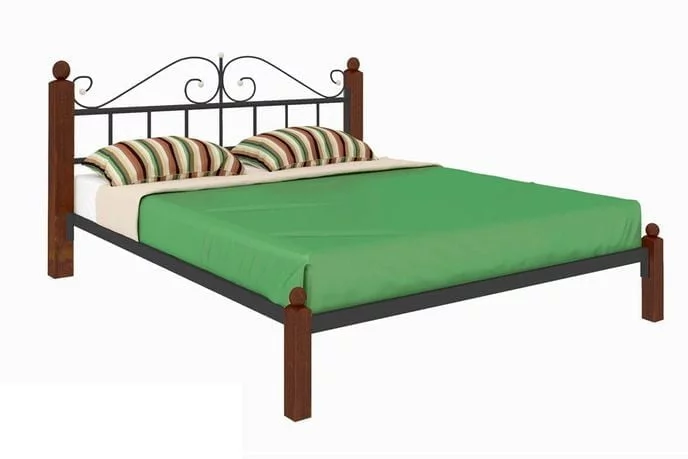 Кровать Диана Lux 1400х2000 Желтая_0