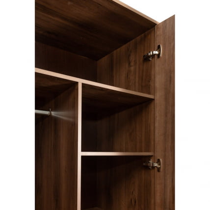 Шкаф двухстворчатый Сканди с зеркалами Грей_4