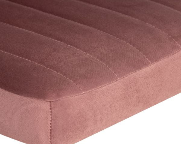 Стул барный ДОБРИН CХАРЛЙ ГОЛД (розовый велюр (МДЖ9-32)) 2 шт / DOBRIN CHARLY GOLD (MJ9-32))_7