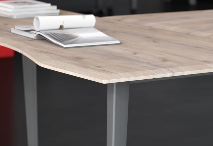 Кабинет руководителя JAY №1 Дуб Каньон Антрацит_1