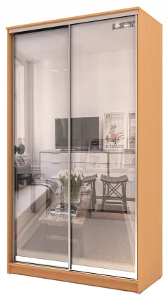 Шкаф-купе Хит-24-14-55 Бук бавария светлый_0