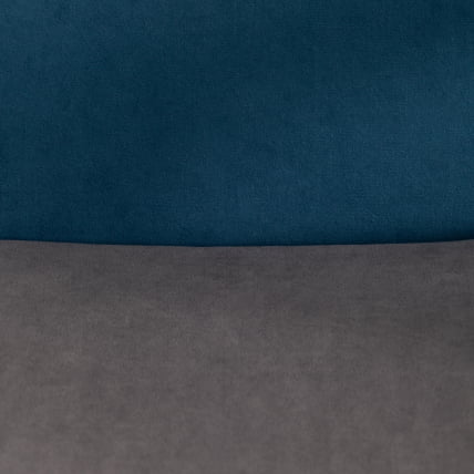 Кресло FLY флок , серый/синий, 29/32_7